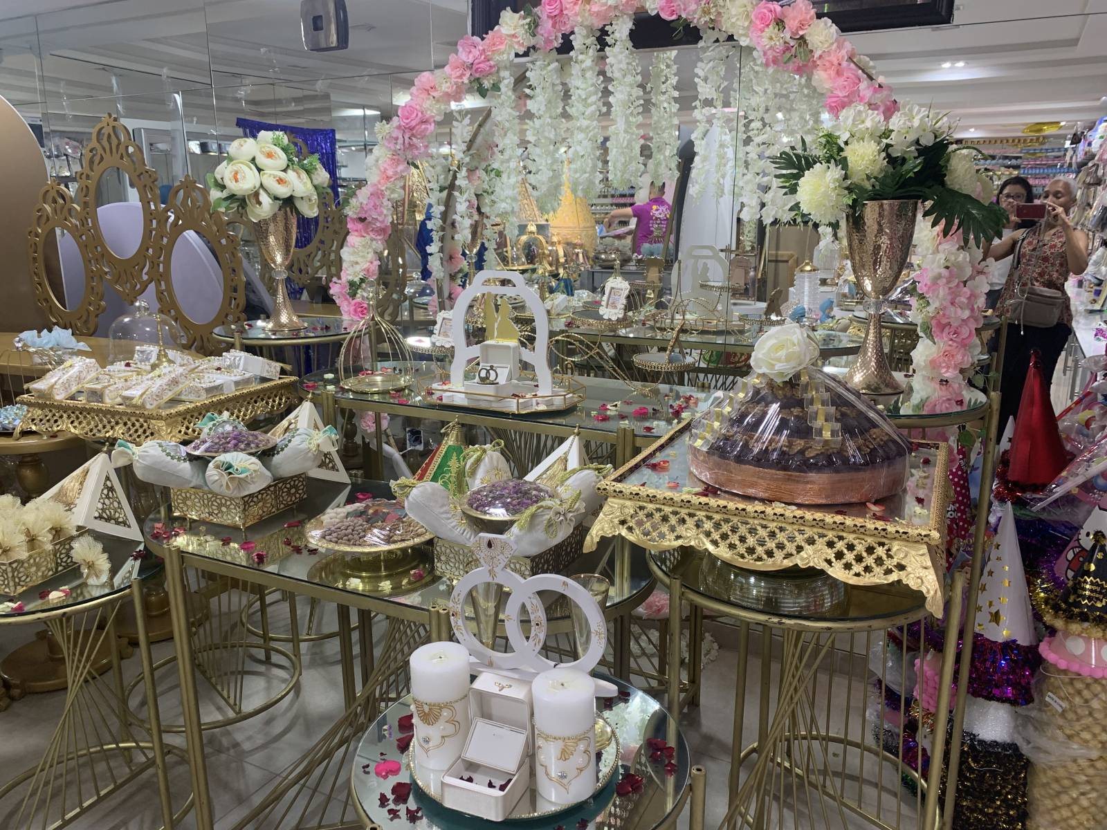 Décoration pour le mariage à Marrakech