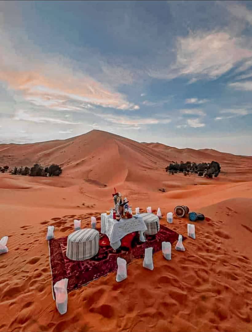 Agence évènementielle spécialisée dans le renouvellement de vœux à Merzouga au Maroc