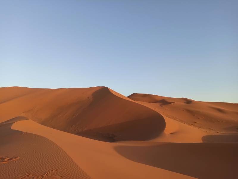 Desert de Merzouga au Maroc