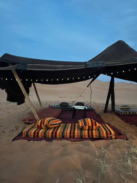 Anniversaire atypique et activité dans le désert de Merzouga au maroc
