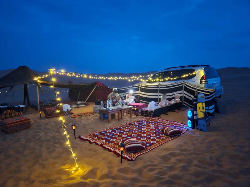 Anniversaire atypique et activité dans le désert de Merzouga au maroc