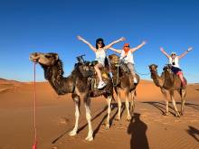 Voyage dans le desert de merzouga au maroc