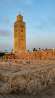 la Koutoubia a Marrakech au Maroc
